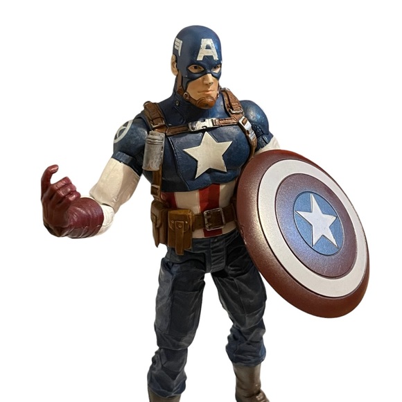 Marvel Select Ultimate Captain America | Diamond Select | Loose Action Figure - Picture 7 of 15